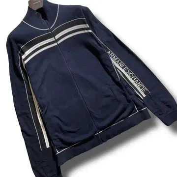 새상품급 L~XL 아르마니 익스체인지 남성용 트랙 자켓 저지