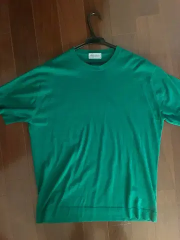 JOHN SMEDLEY 반팔 코튼 니트 XL
