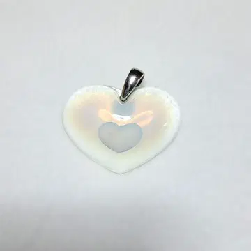 LALIQUE 하트 펜던트 탑