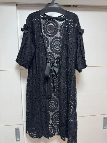 사에라 포테치노 전체 레이스 가디건