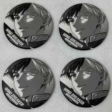 WIND BREAKER전 윈브레전 사쿠라 하루카 코마 캔뱃지 4점