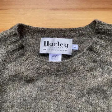 Harley 할리 오브 스코틀랜드 샤기 스웨터 42 브라운 계열