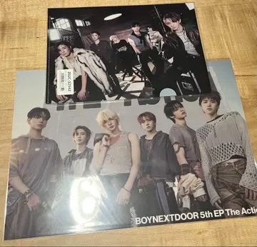 BOYNEXTDOOR the action 클리어 파일 클리어 포스터