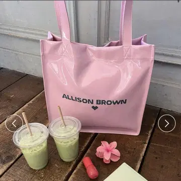 ALLISON BROWN 토트백 핑크