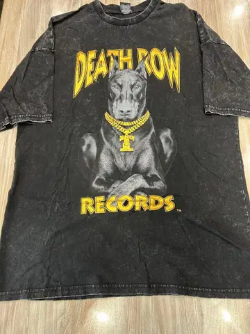 DEATH ROW RECORDS 도베르만 셔츠