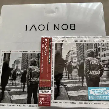 forever 포에버 Bon Jovi 본 조비 일본 국내반 혜택 포함 씰