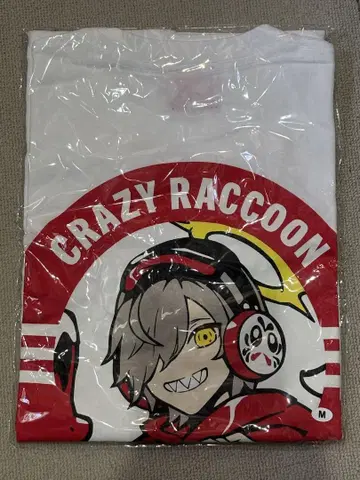 CRAZY RACCOON 달마갓 T셔츠 M 사이즈