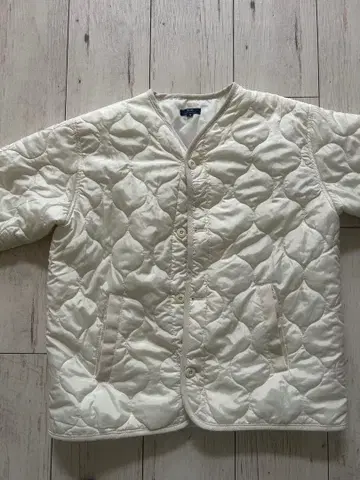 ITEMS URBAN RESEARCH 퀼팅 자켓 M 화이트