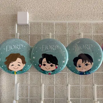 FJORD 랜덤 굿즈 캔뱃지 3개 세트