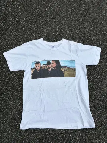 U2 밴드T셔츠 화이트 L 미국제 made in USA