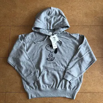 피넛 x 나가바 유 맨투맨 풀 후드티