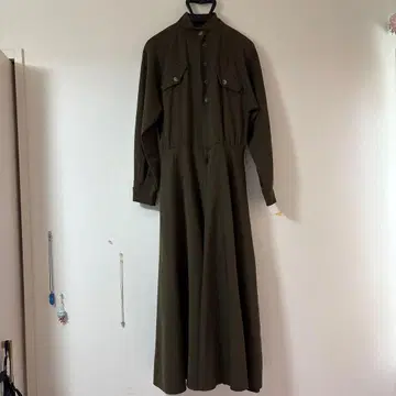 빈티지 원피스 카키