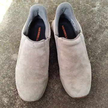 MERRELL 그레이 스웨이드 슬립온