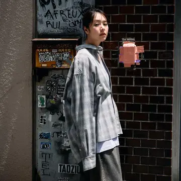 OPENING ACT 7DAYS CHECK RELAX FIT SHIRT