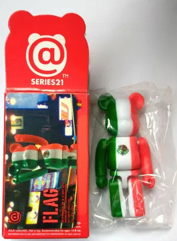 베어브릭 21 플래그 멕시코