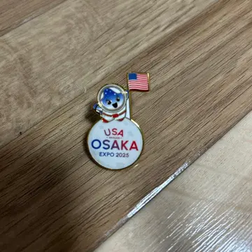 USA OSAKA EXPO 2025 핀 배지