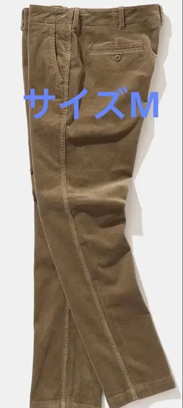 택 포함 새상품 BEAMS 스트레치 테이퍼드 코듀로이 팬츠 사이즈 L M