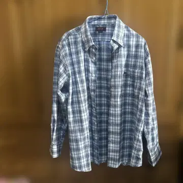 DECoy 체크 무늬 셔츠 L 사이즈