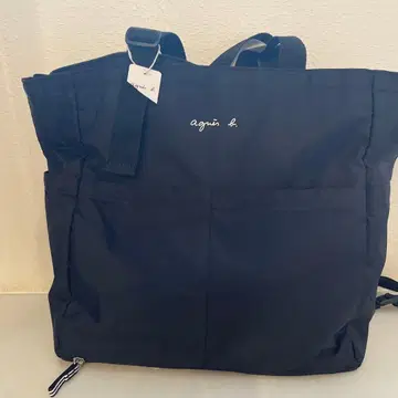 agnis b. 블랙 마더백 미사용 새상품