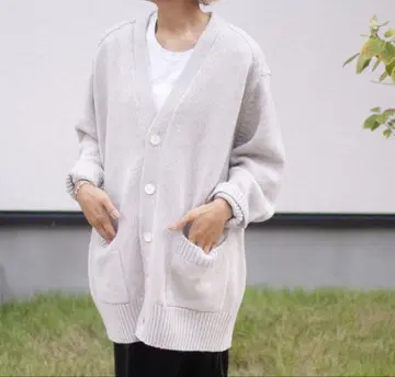 미사용 새상품 갤러리 비 파인 울 가디건