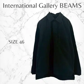 인터내셔널 갤러리 빔즈 일본제 모드 세련된 셔츠 M 상당