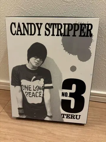 GLAY TERUX CANDY STRIPPER T ] + 츠사과T레드