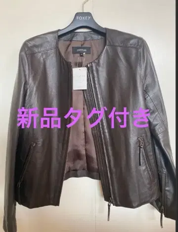 언타이틀 가죽 자켓 택 포함 새상품