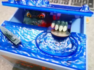 초레어 고질라 코인 저금통 효과음 울음소리 테마곡 포함