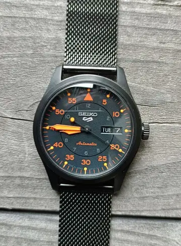 SEIKO 자동 와인딩 시계 세이코5 SBSA143