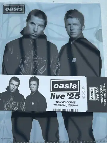 oasis 시리얼 넘버 메모리얼 티켓 앤 클리어 파일 미사용
