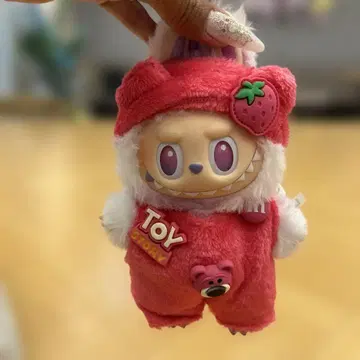 스트로베리 봉제 인형 의류 Labubu 미포함