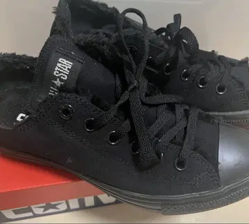 CONVERSE 블랙 보아 포함 24