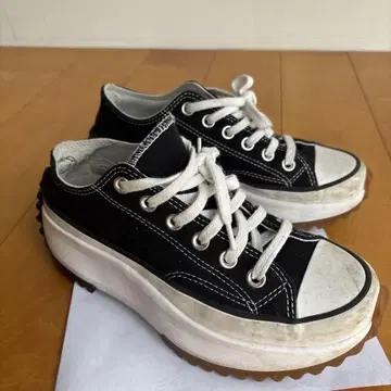한국 인기 CONVERSE Chuck Taylor 통굽 스니커즈 23cm