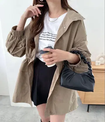 헤비 나일론 스탠드 카라 마운틴 파카