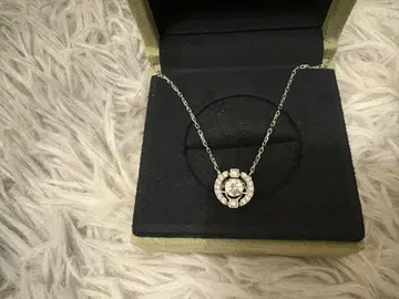 Swarovski 서클 목걸이 실버