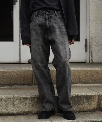 shiun 5P BLACK DENIM S size