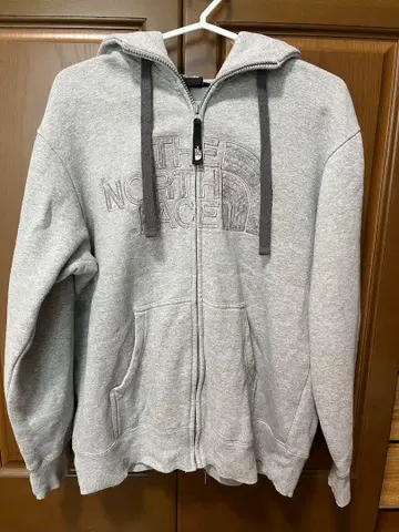 THE NORTH FACE 그레이 집업 후드티