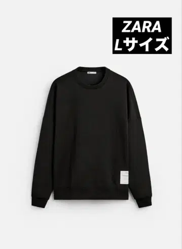 ZARA 자라 소프트 테크니컬 스웨트 셔츠 L