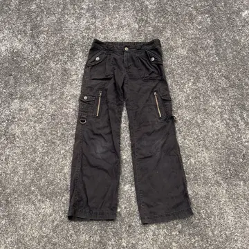 00s archive flare cargo pants 그런지 오빠계