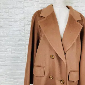 NINA RICCI 체스터 코트 9 캐시미어 100%