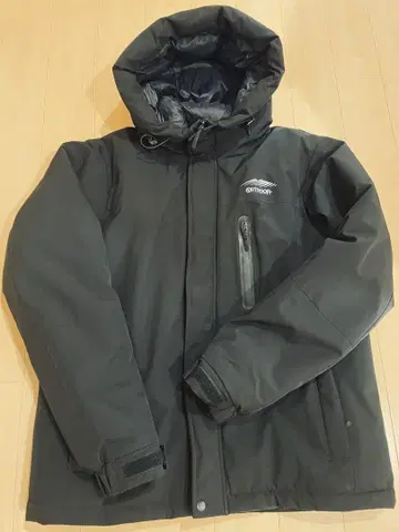OUTDOOR PRODUCTS 블랙 충전솜 후드 자켓 M 사이즈