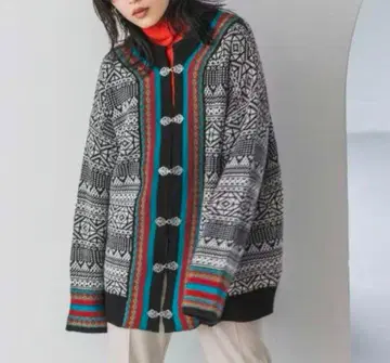 JEANASIS 티롤 니트 가디건