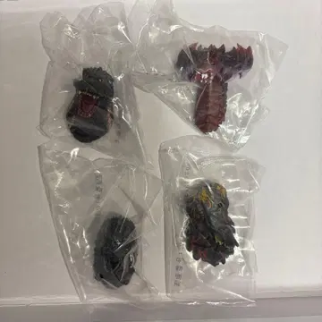 제일복권 고질라 괴수난무 E상 몬스터 헤드 마그넷 전 4종