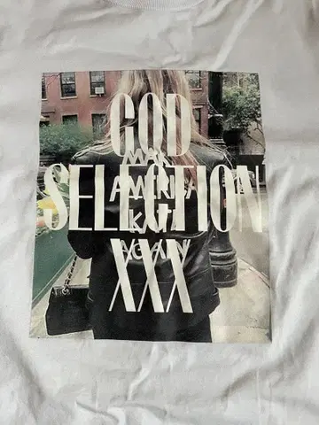 GOD SELECTION XXX 티셔츠