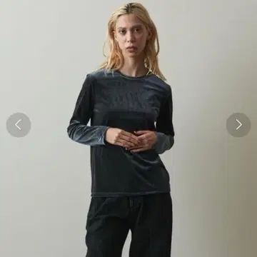 StevenAlan 벨로아 롱 슬리브 풀오버