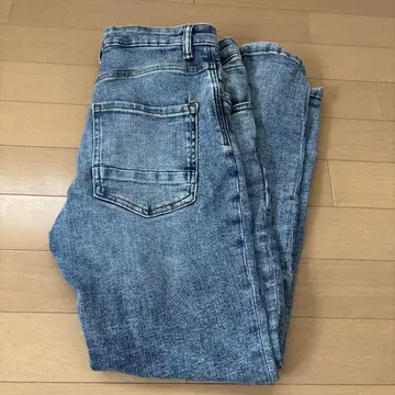 ZARA 라이트 블루 스트레이트 청바지