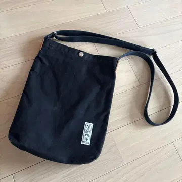 신자로쿠 캔버스 KYOTO 블랙 숄더백
