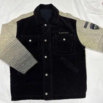 PIA SPORTS 코듀로이, 울 자켓