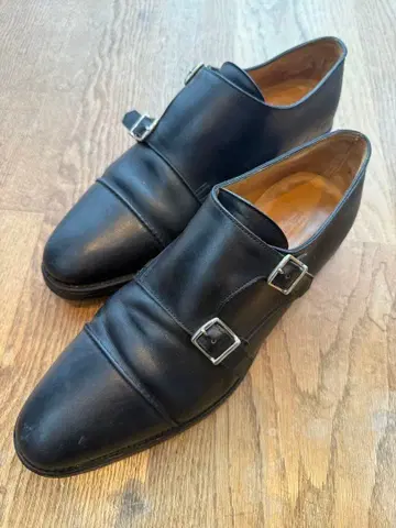 JOHN LOBB 존 롭 WILLIAM 더블 몽크 스트랩 (블랙)