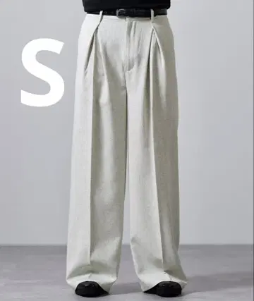 [ 완판템 ] CLEL 린넨 블렌드 3D 턱 슬랙스